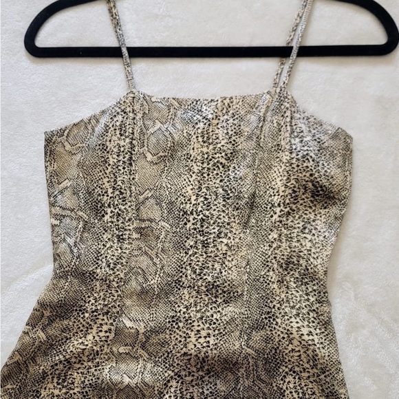 RINA ROSSI Leopard Print Sleeveless Dress - Picture 4 of 8